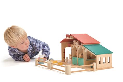 Wooden Farm Set