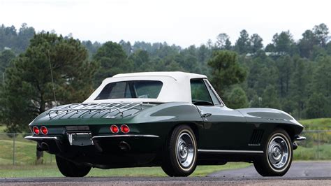 1967, Chevrolet, Corvette, c2 , Convertible, Cars, Green Wallpapers HD ...