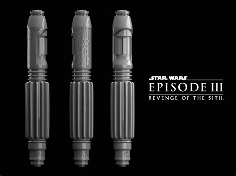 3D file MACE WINDU lightsaber | 3D model | 3D print | Printable ...