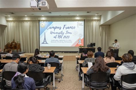 Campus France Tour 2023 at Naresuan University – Naresuan University