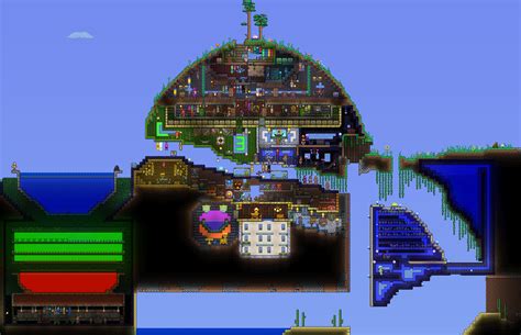 PC - My main base and Ocean Farm | Terraria Community Forums