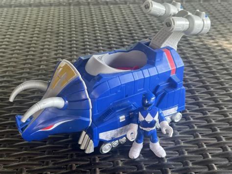 IMAGINEXT POWER RANGERS Triceratops and Blue Ranger Fisher-Price No Projectile $8.00 - PicClick