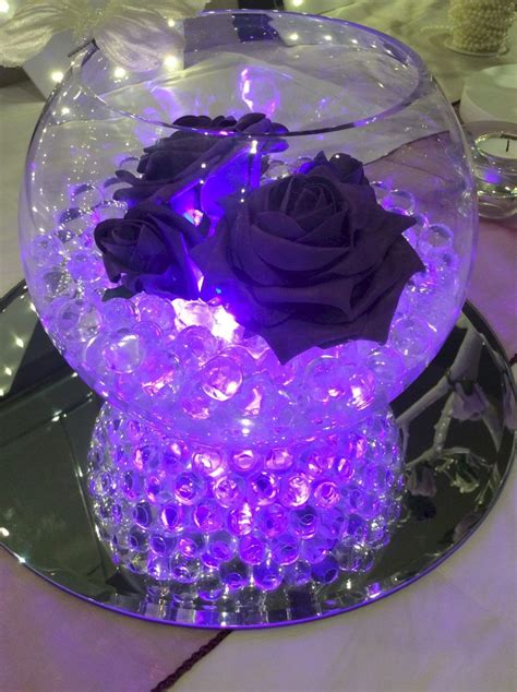 Marvelous 35 Holiday, Party & Wedding Centerpieces Inspirations In 2017 | Purple centerpieces ...