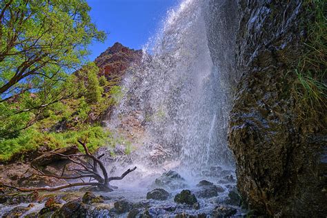 Sierra Nevada waterfall. Brave waters Photograph by Guido Montanes Castillo