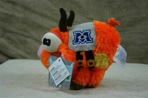 ARCHIE Scare Pig Monster University Disney Parks 7" Plush Orange ...