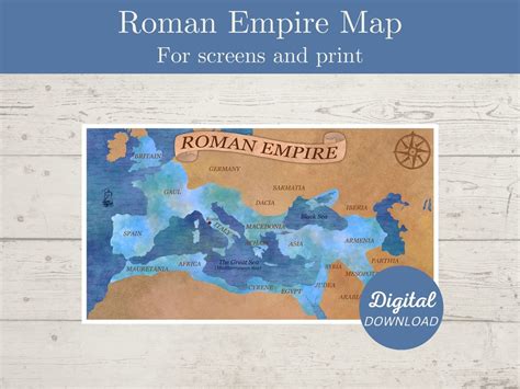 Roman Empire Map, New Testament Map, Spread of Christianity, Maps for ...