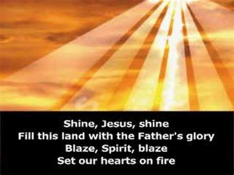 Shine Jesus Shine - Music Video - YouTube