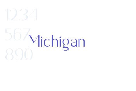 Michigan - Font Free Download Now