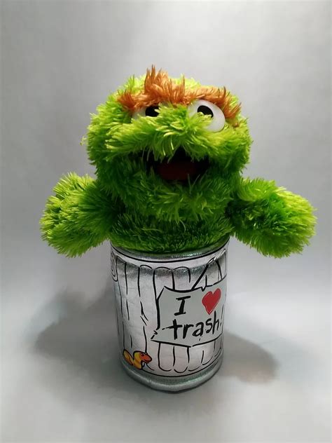 Sesame Street Trash Can