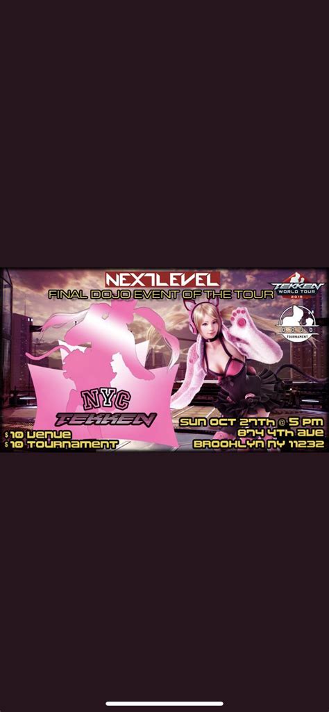 There’s a Tekken7 tournament coming up. Is there anyone going? If so ...