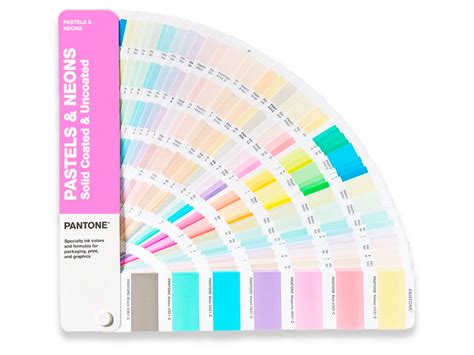 PANTONE Pastels & Neons Guide Color Fan c&u