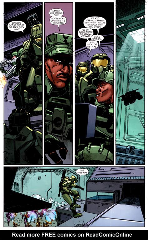 Halo Fall Of Reach Invasion Issue 4 | Read Halo Fall Of Reach Invasion Issue 4 comic online in ...