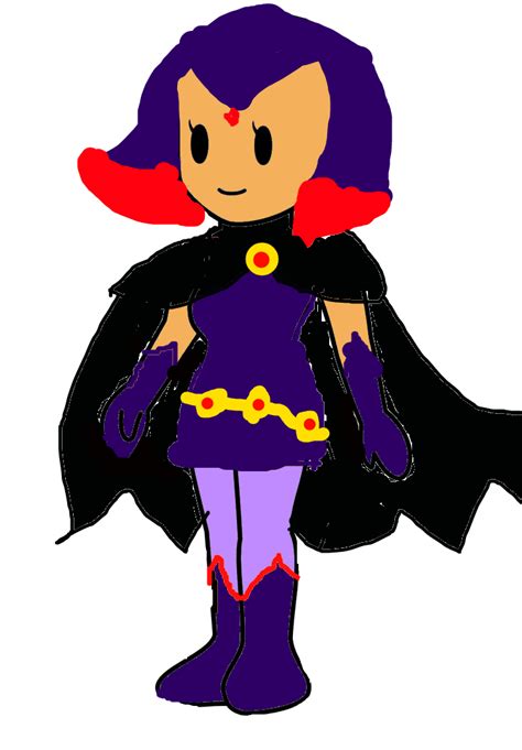 Raven (DC Superhero Girls) by PrincessFlameFigher on DeviantArt