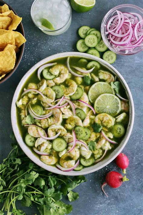 Easy Shrimp Aguachile Recipe l A Farmgirl's Dabbles