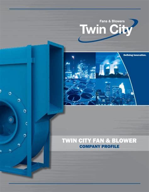 Download Company Profile - Twin City Fan & Blower