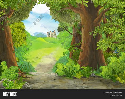 Cartoon Nature Scene Image & Photo (Free Trial) | Bigstock