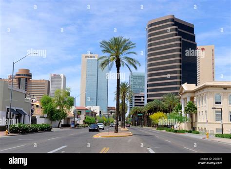 Skyline Phoenix Arizona Stock Photo - Alamy