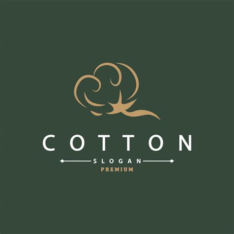 Cotton Logo Minimalist Design Simple Illustration Template 29453751 ...