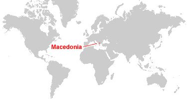 Republic of North Macedonia Map and Satellite Image