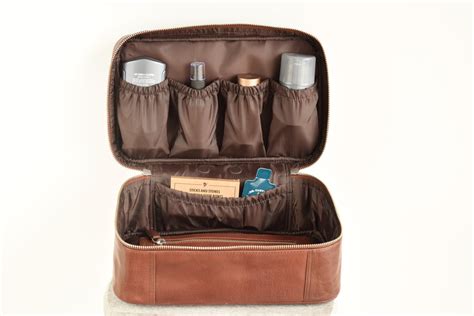 Leather Toiletry Bag - All Fashion Bags