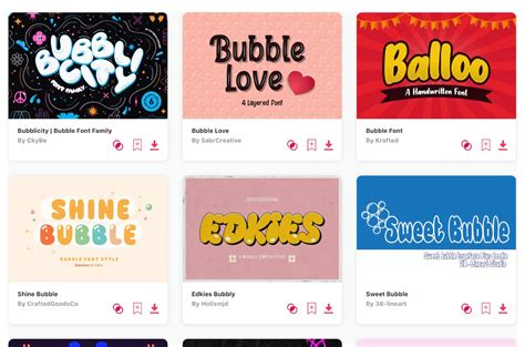 26 Bubble Canva Fonts That’ll Make Your Design Pop