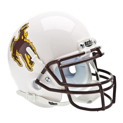 Wyoming Cowboys NCAA Authentic Mini 1-4 Size Helmet | Mini football helmet, Football helmets ...