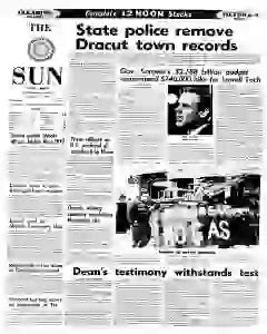 Lowell Sun Newspaper Archives, Jan 23, 1974, p. 1