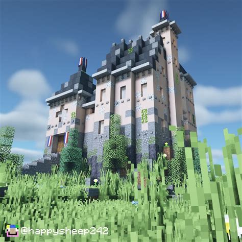 French Castle in Minecraft