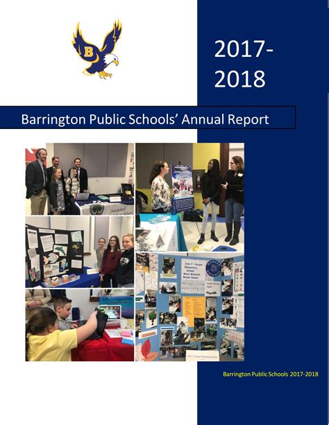 Barrington Public Schools Annual Report 2017-2018 by barringtonschools - Issuu