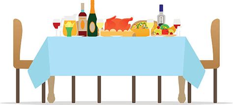 Royalty Free Dinner Party Clip Art, Vector Images & Illustrations - iStock