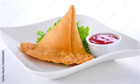 Punjabi Samosa, Sambusa, Sambuus, Samboksa, Stock Photo | Adobe Stock