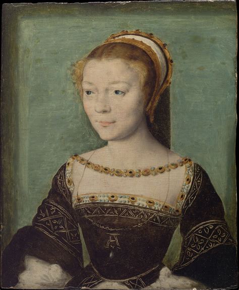 Attributed to Corneille de Lyon | Anne de Pisseleu (1508–1576), Duchesse d'Étampes | The Met