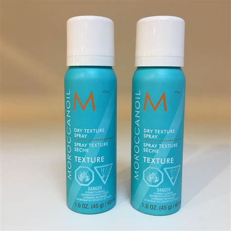 Moroccanoil Dry Texture Spray *SET OF 2* Travel Size 1.6 oz / 60 ml ...