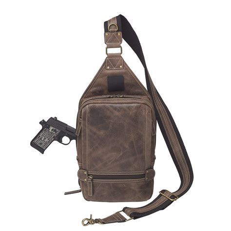 Concealed-Carry Sling Backpack | Gun Bag GTM-108| Gun Goddess ...