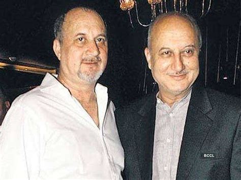 Anupam Kher and Raju Kher