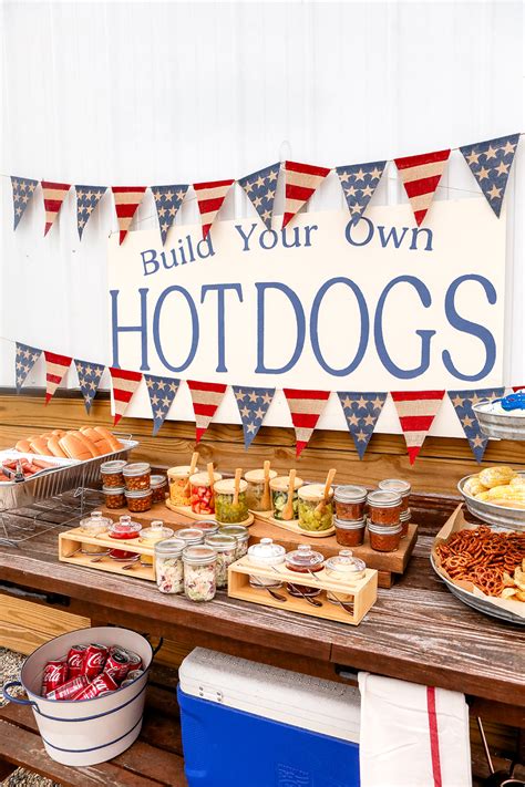 Hot Dog Bar ideas