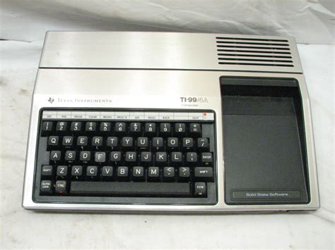 Vintage TI-99/4A Home Computer w/Speech Module Texas Instruments TI99 4 ...