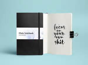 Notebook mockup smart object mockup brand mockup brand guideline mockup laptop template mockup ...