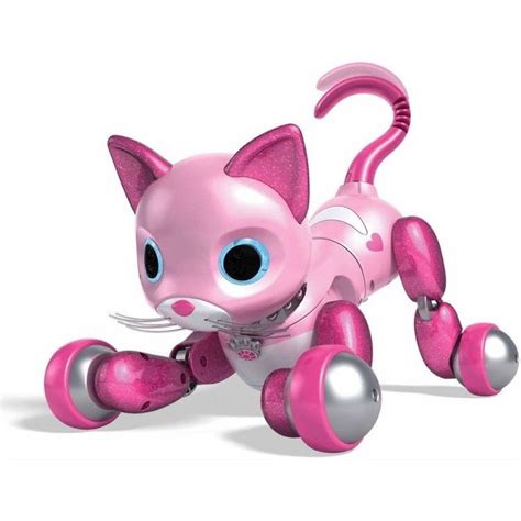 Interactive Robot Kitten Toy Kitty Cat Pet Present Gift Idea Girls Boys Child #Zoomer | Zoomer ...