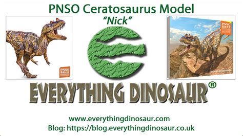 PNSO Ceratosaurus Model Nick A Size Comparison - YouTube