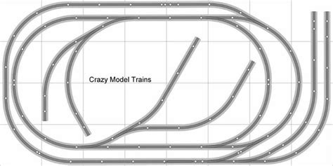 Train Layout #006 DCC Bachmann HO EZ Track Nickel Silver - 4' X 8' - Train Set 664992981138 ...