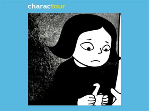 Marjane Satrapi from Persepolis | CharacTour