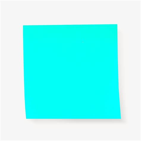 Blue sticky note isolated design | Free Photo - rawpixel