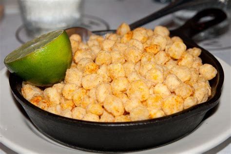 ~Fried Hominy~ •2 Strips of Bacon •2 c Hominy •1 Medium Green Onion | Native american food ...