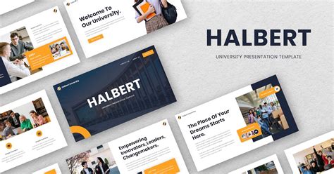 Halbert - University Keynote Template, Presentation Templates - Envato Elements