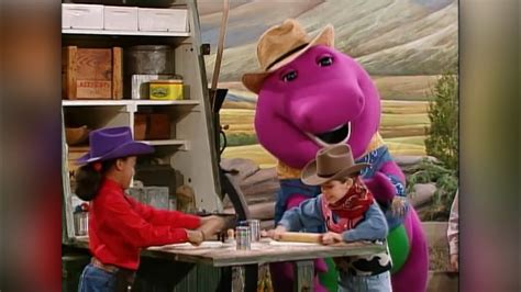 Barney & Friends: 5x09 Howdy, Friends! (International edit)(1998) - Taken from "A to Z w/Barney ...