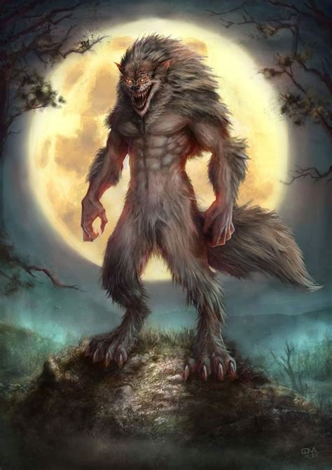 Fantasy Werewolf Art