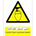 Caution Overhead Hazards - Construction Sign Template - Construction Documents And Templates