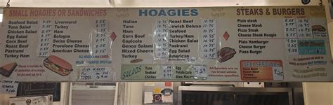 Menu at Gooey Looies restaurant, Philadelphia