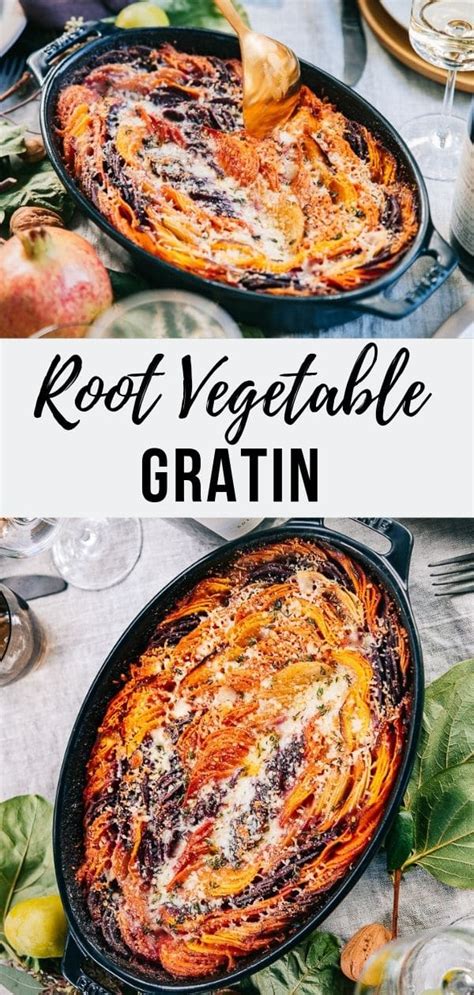 Root Vegetable Gratin - Le Petit Eats